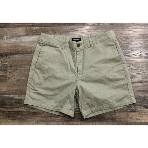 Bonobos Mens Size Small Gray 5" Inseam Casual Chino Shorts - Picture 1 of 5